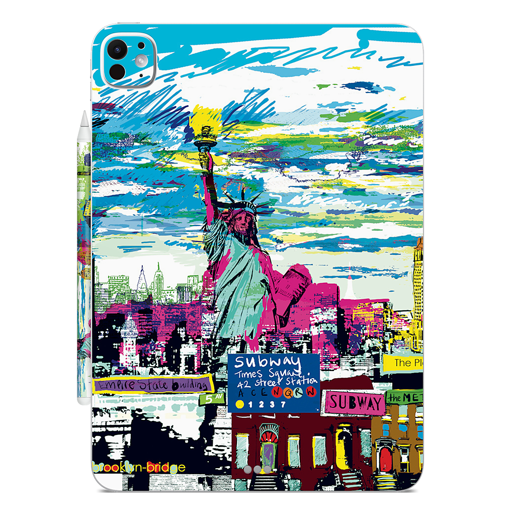 New York Skyline iPad Skin