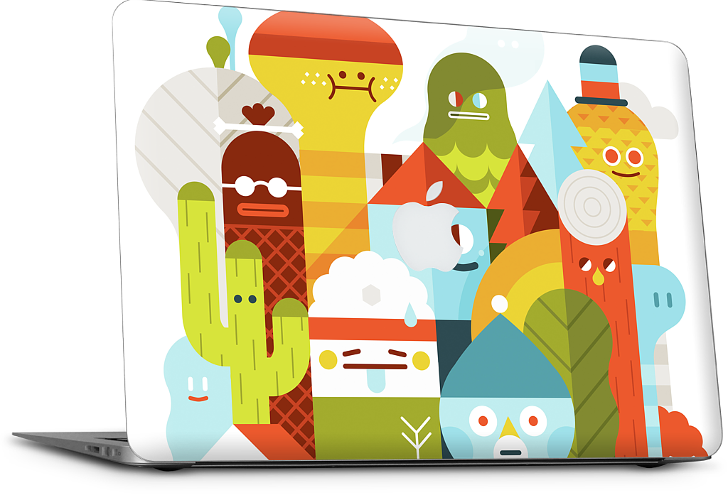 City MacBook Skin