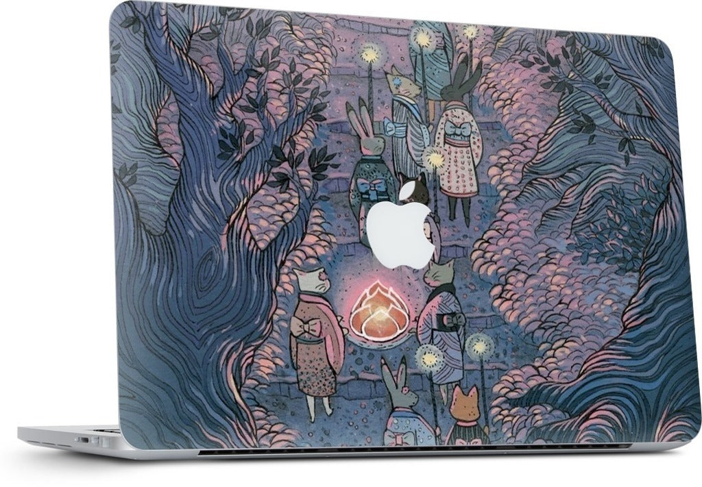 Woodland Procession MacBook Skin