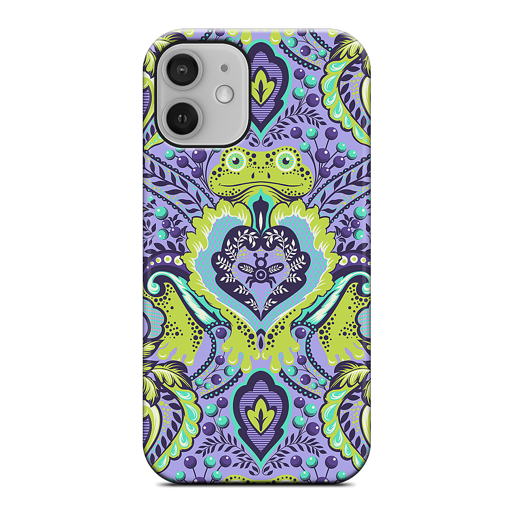 Frog Prince Orchid iPhone Case