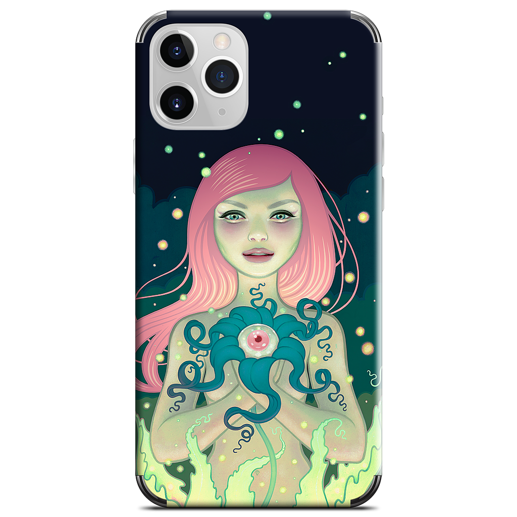 Midnight Bloom iPhone Skin