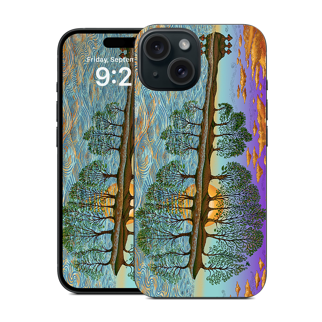 Guitar In Sea Major iPhone Skin