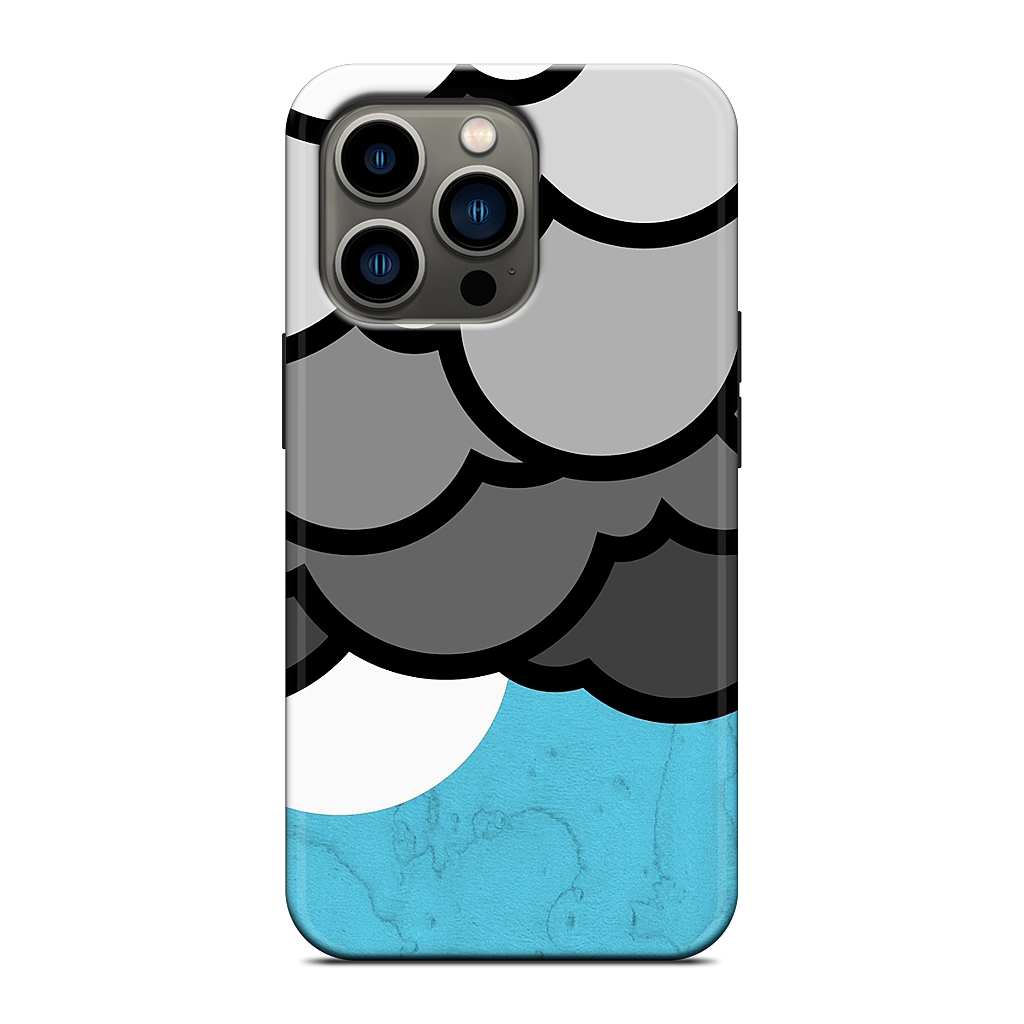 Morning Blues iPhone Case