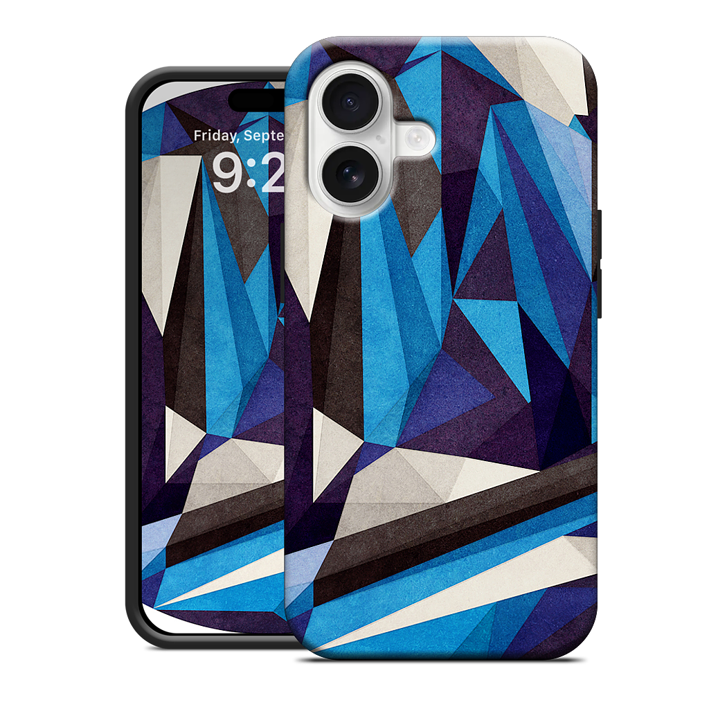 Blue Something iPhone Case