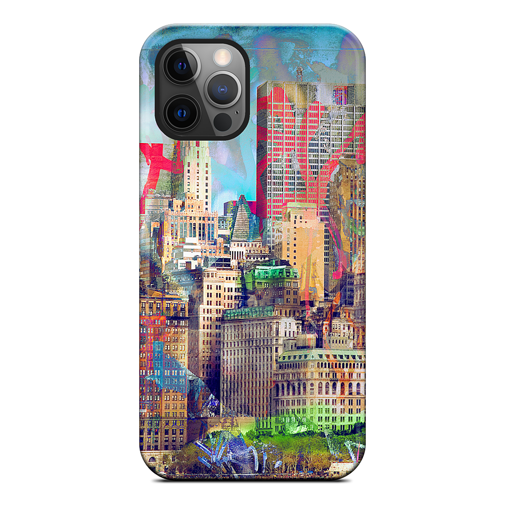Graffiti Skyline iPhone Case