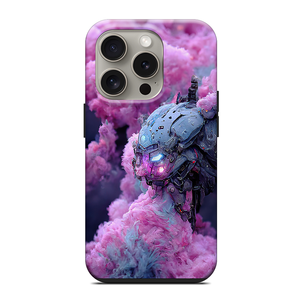 Cotton Candy Mechs iPhone Case