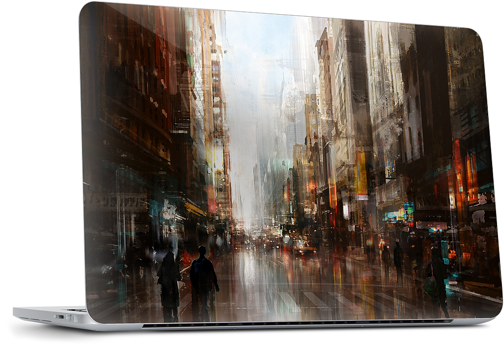 Cityscape MacBook Skin