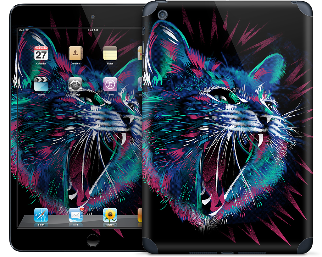 WILD CAT iPad Skin