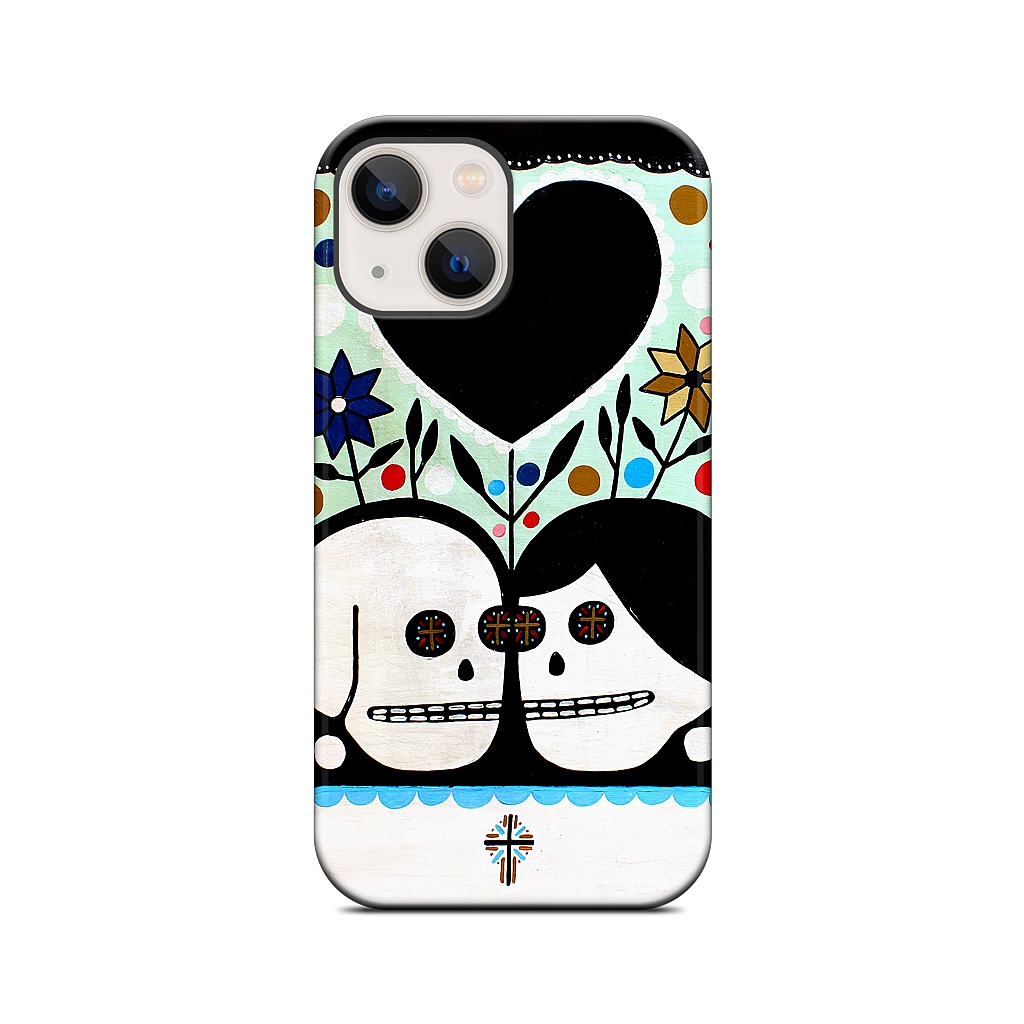 In The Garden With My Love iPhone Case