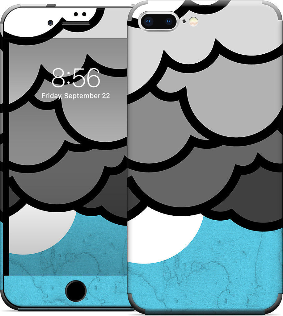 Morning Blues iPhone Skin