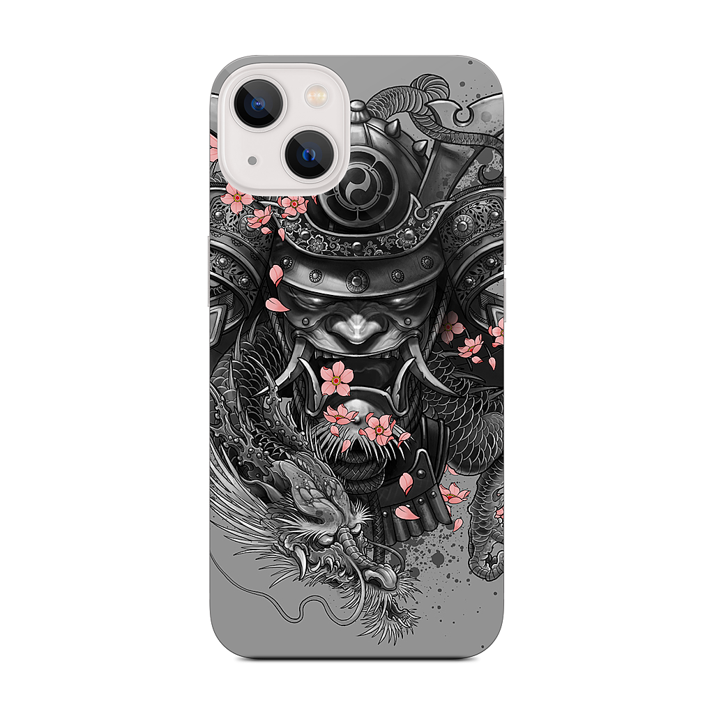 Samurai Dragon iPhone Skin