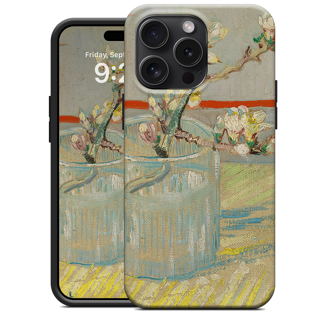 Spring of Flowering Almond in a Glass iPhone Case