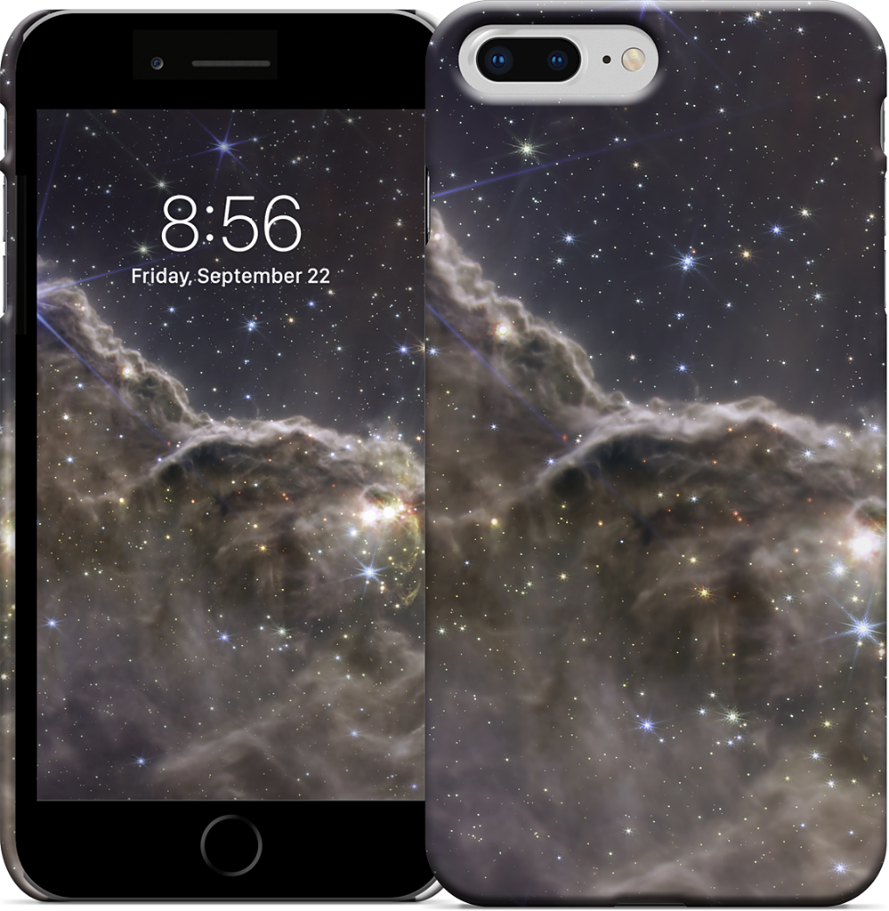Cosmic Cliffs of Carina (MIRI and NIRCam Image) iPhone Case