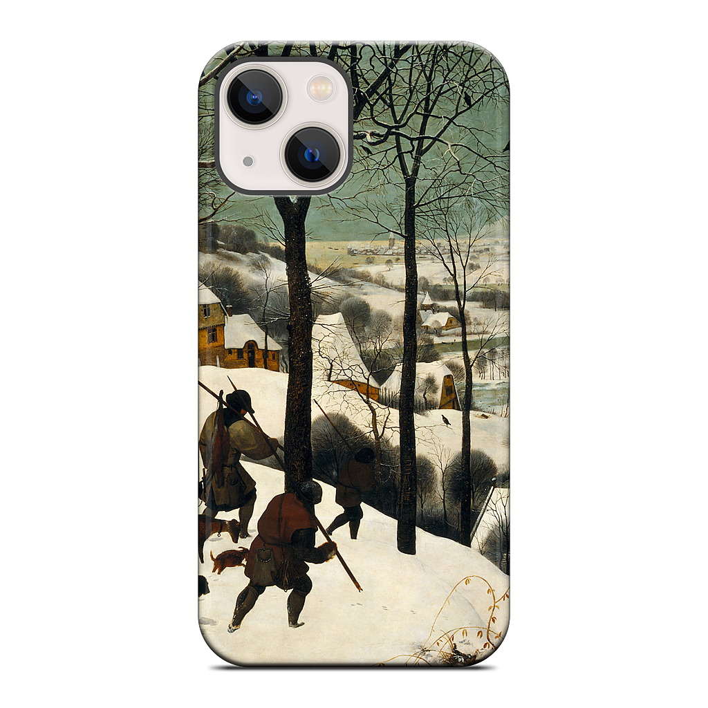 Hunters in the Snow iPhone Case