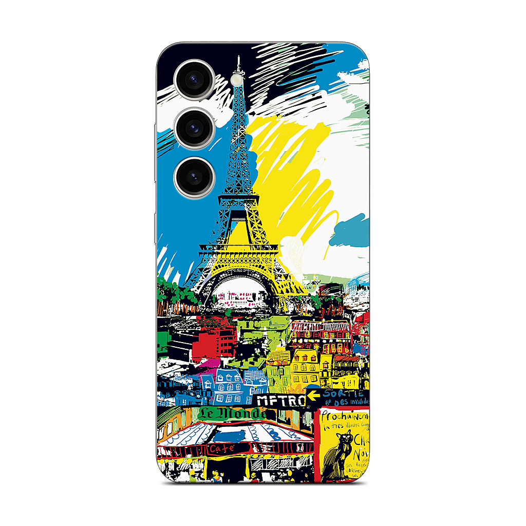Paris Skyline Samsung Skin