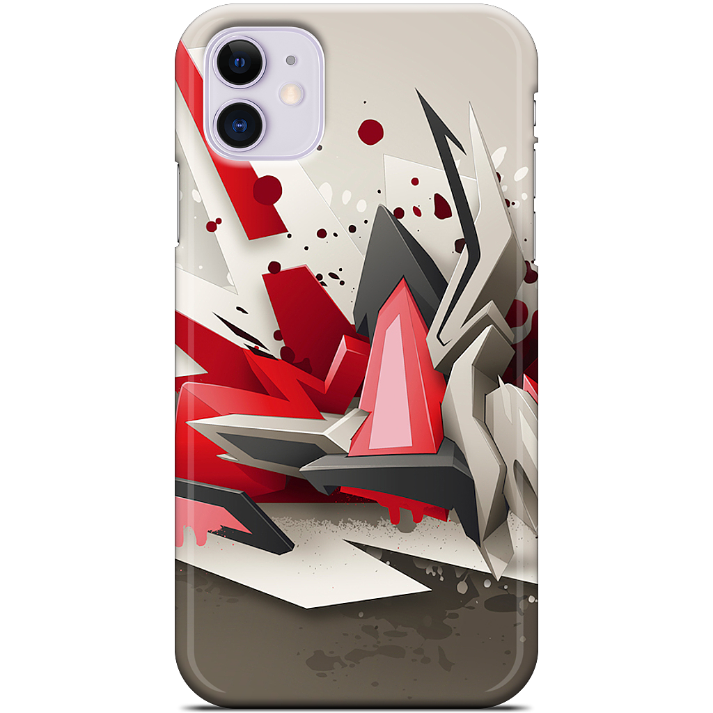 Red Metal iPhone Case