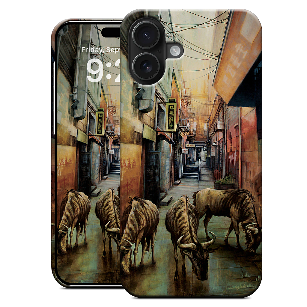 "Street of Three Beasts" -Levinson iPhone Case