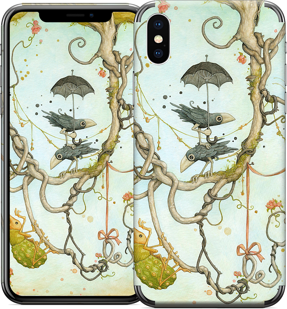 In The Woods iPhone Skin