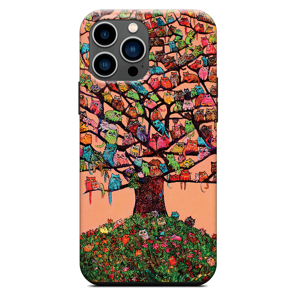 "Meau Tree" iPhone Case