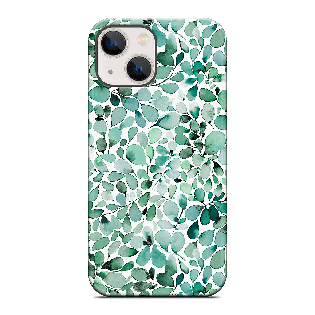 Eucalyptus Leafy Green iPhone Case