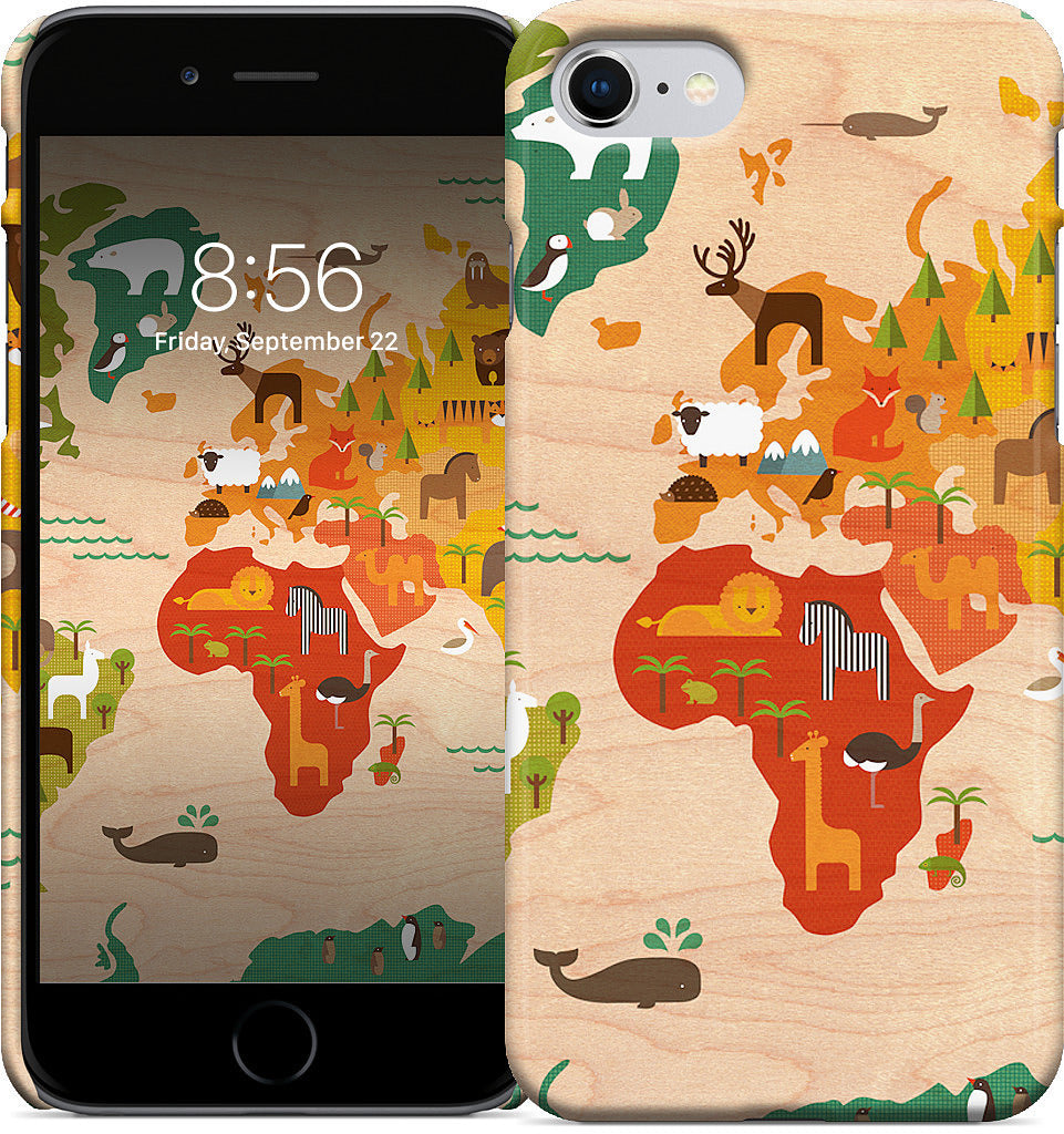 My World iPhone Case