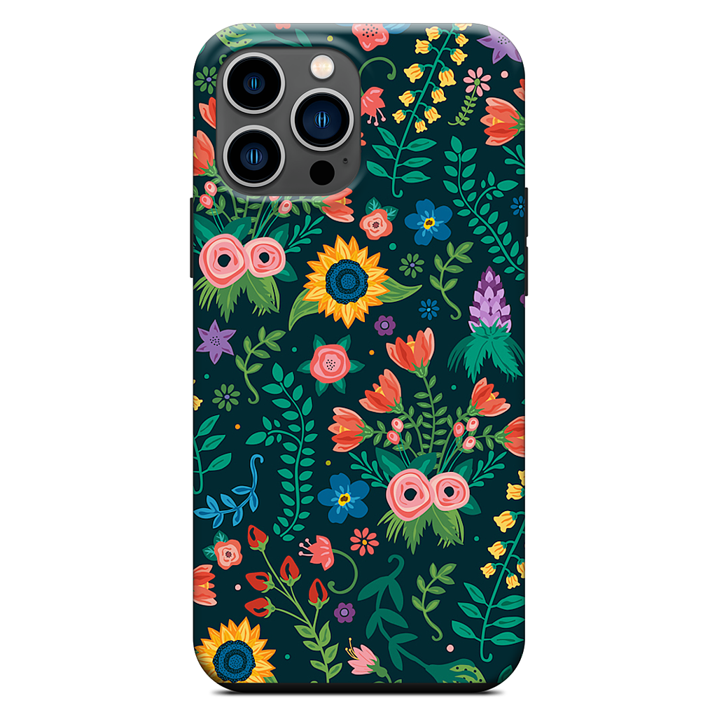 Floral Heart iPhone Case