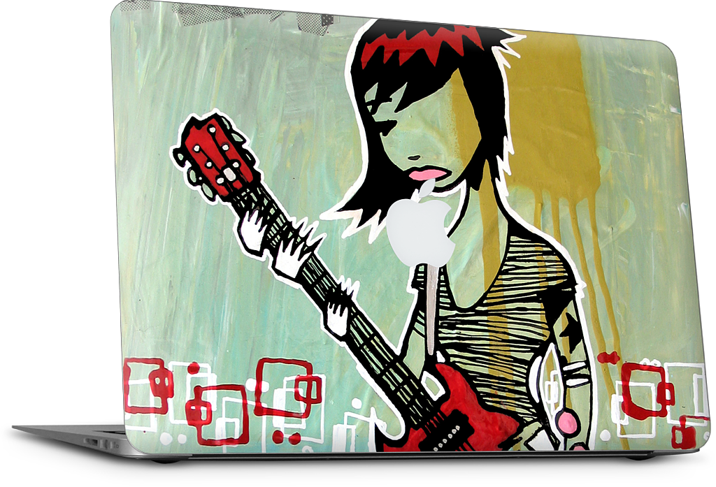 Guitar Hero MacBook Skin