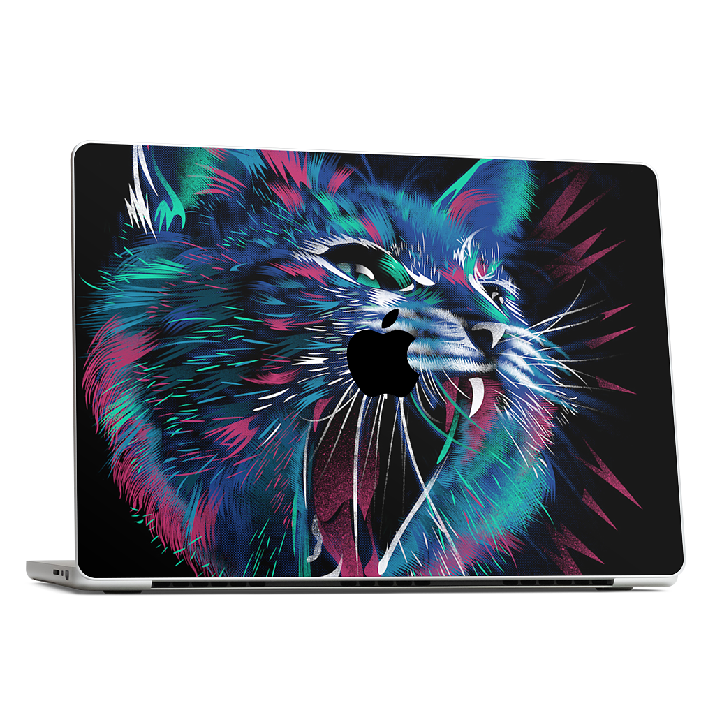 WILD CAT MacBook Skin