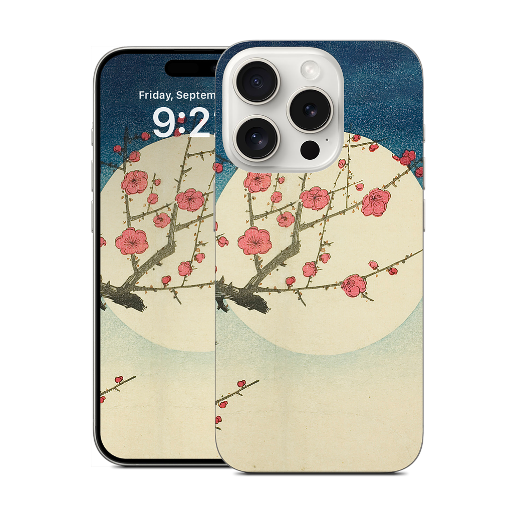 Red Plum Branch iPhone Skin