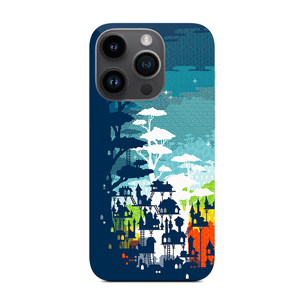 Rainforest City iPhone Skin