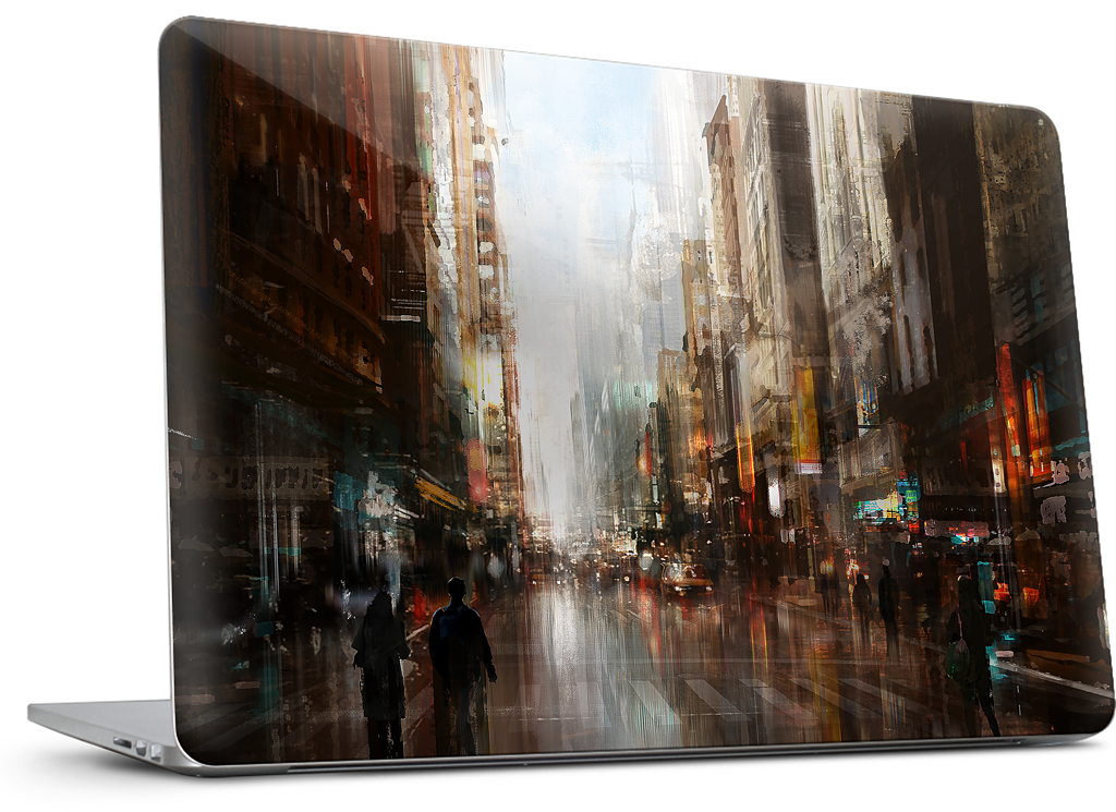 Cityscape MacBook Skin