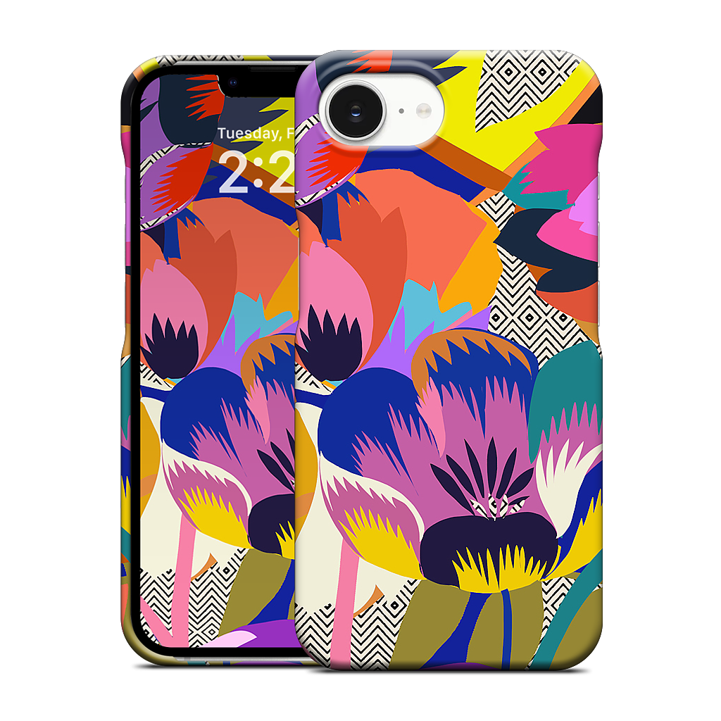 Among the Spring Flowers iPhone Case