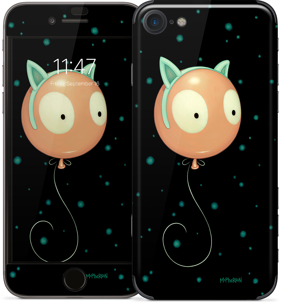 Wiggle Kitty iPhone Skin