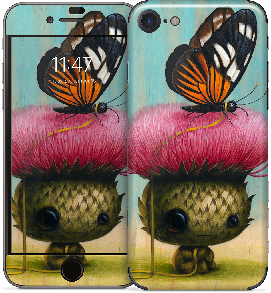 Mr. McPrickles iPhone Skin