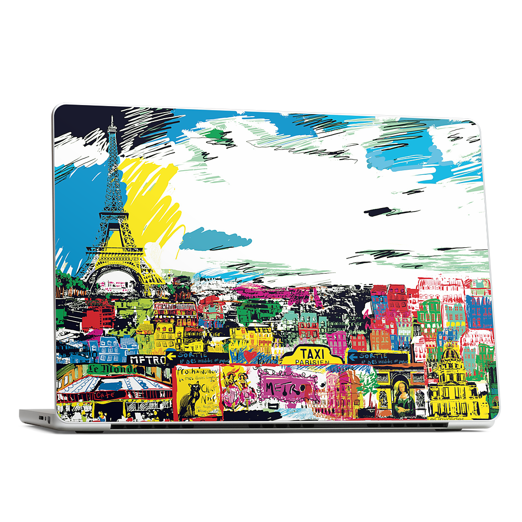 Paris Skyline MacBook Skin