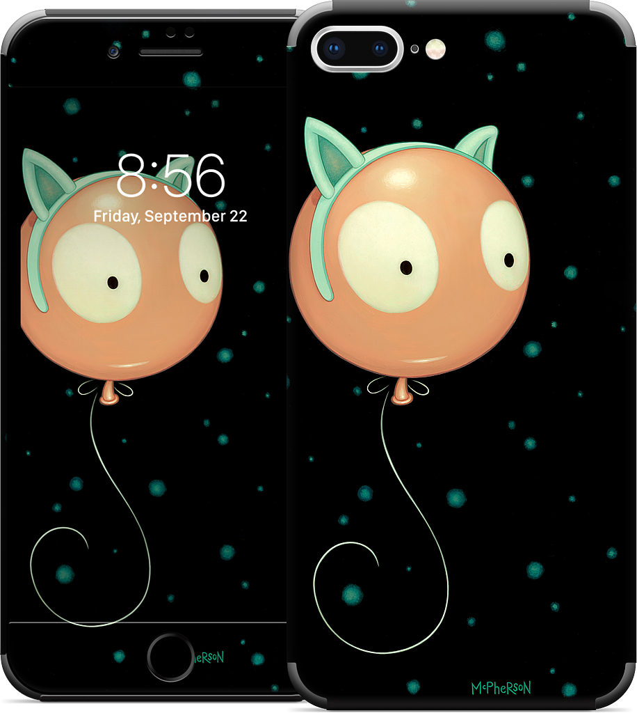 Wiggle Kitty iPhone Skin