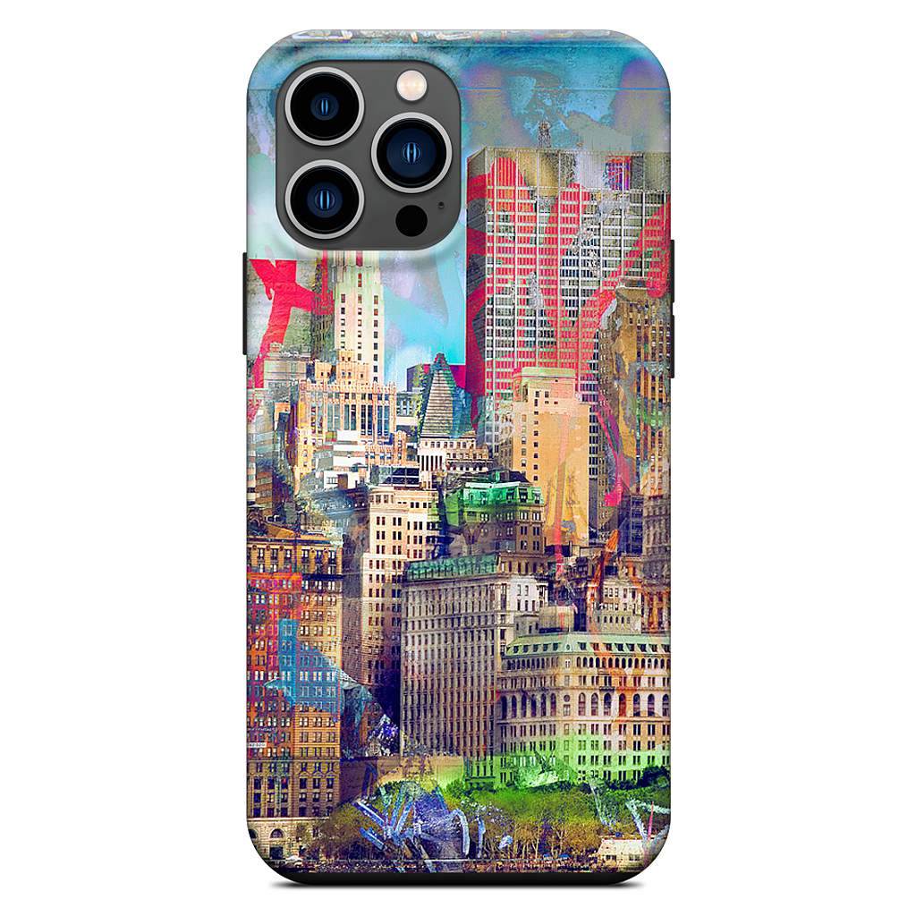 Graffiti Skyline iPhone Case