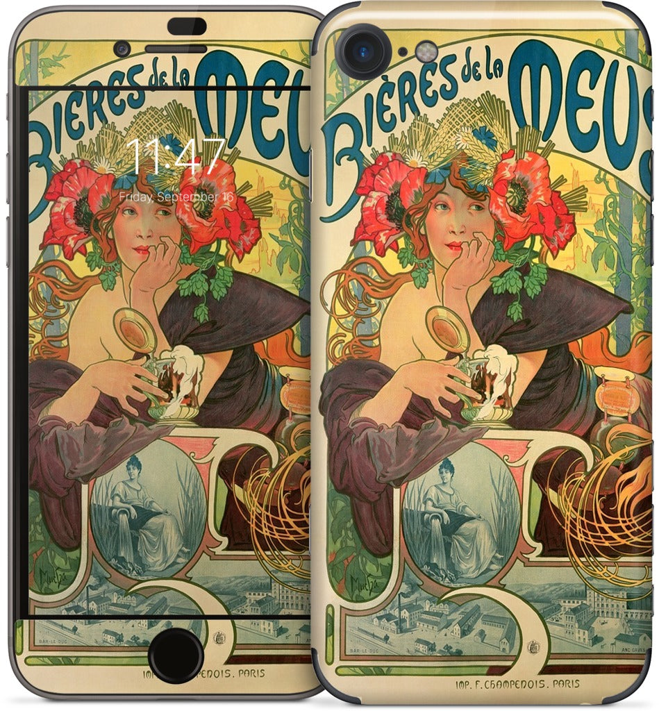 Bieres de la Meuse iPhone Skin