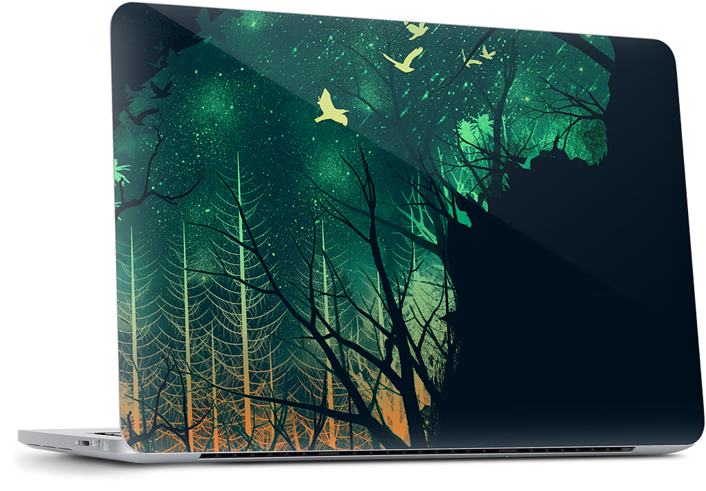 Space Tiger MacBook Skin