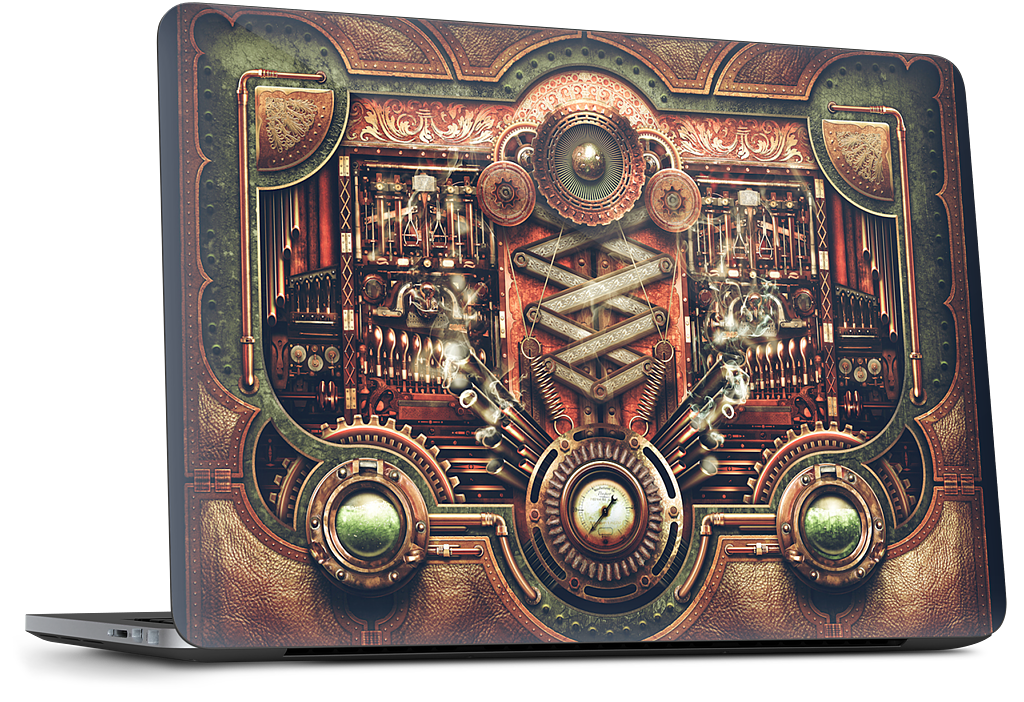 Steampunk Motherboard Dell Laptop Skin