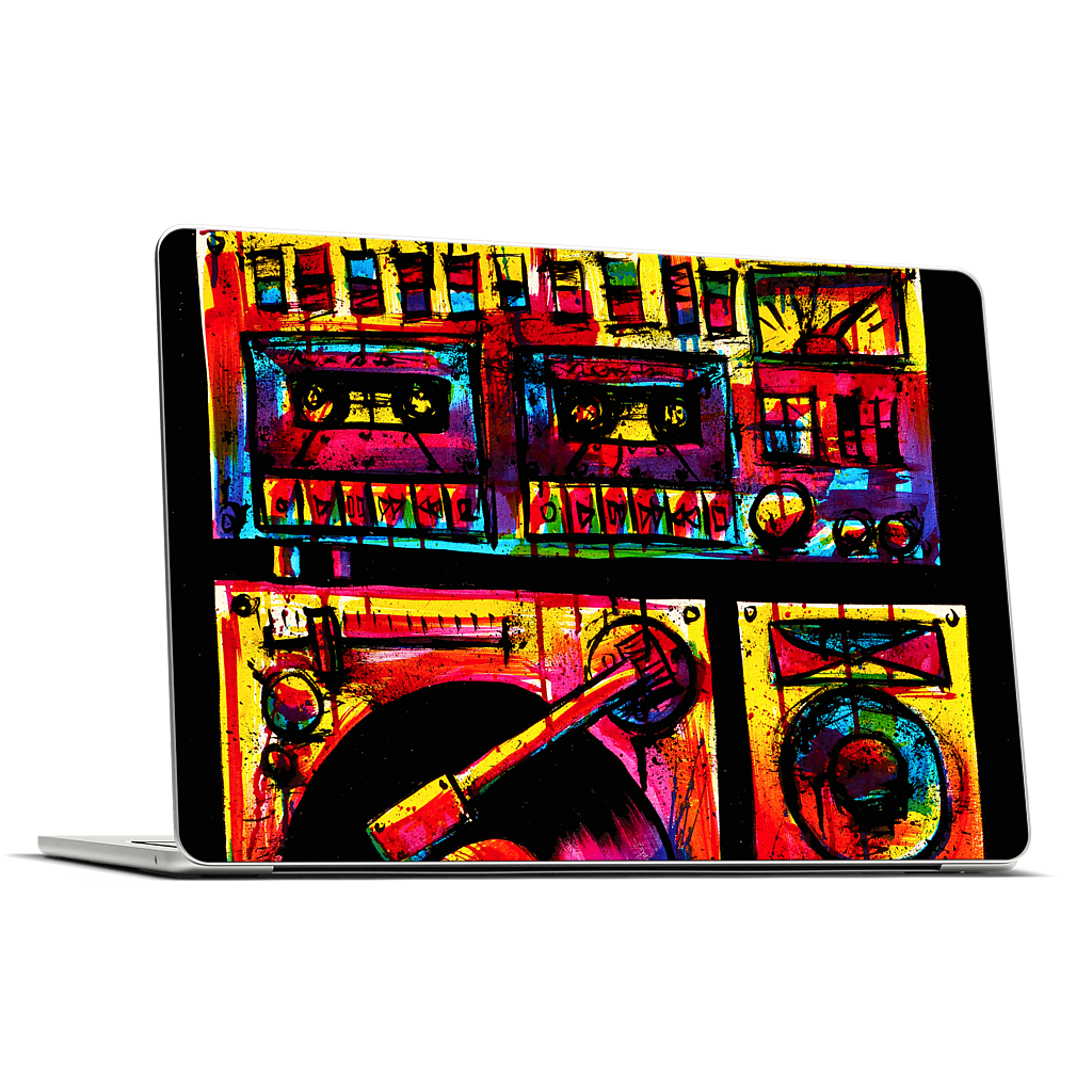 Stereo Stack 1 MacBook Skin