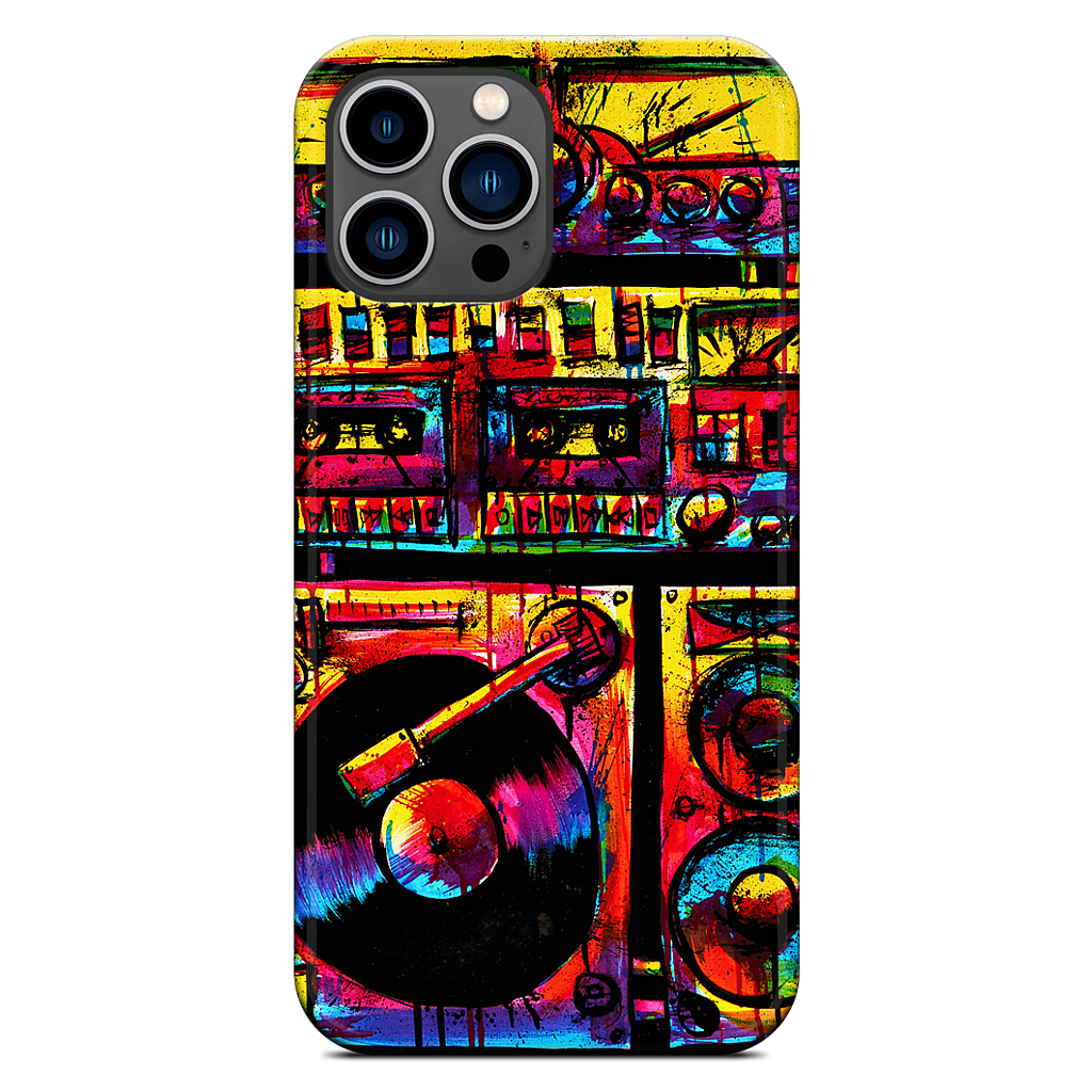 Stereo Stack 1 iPhone Case