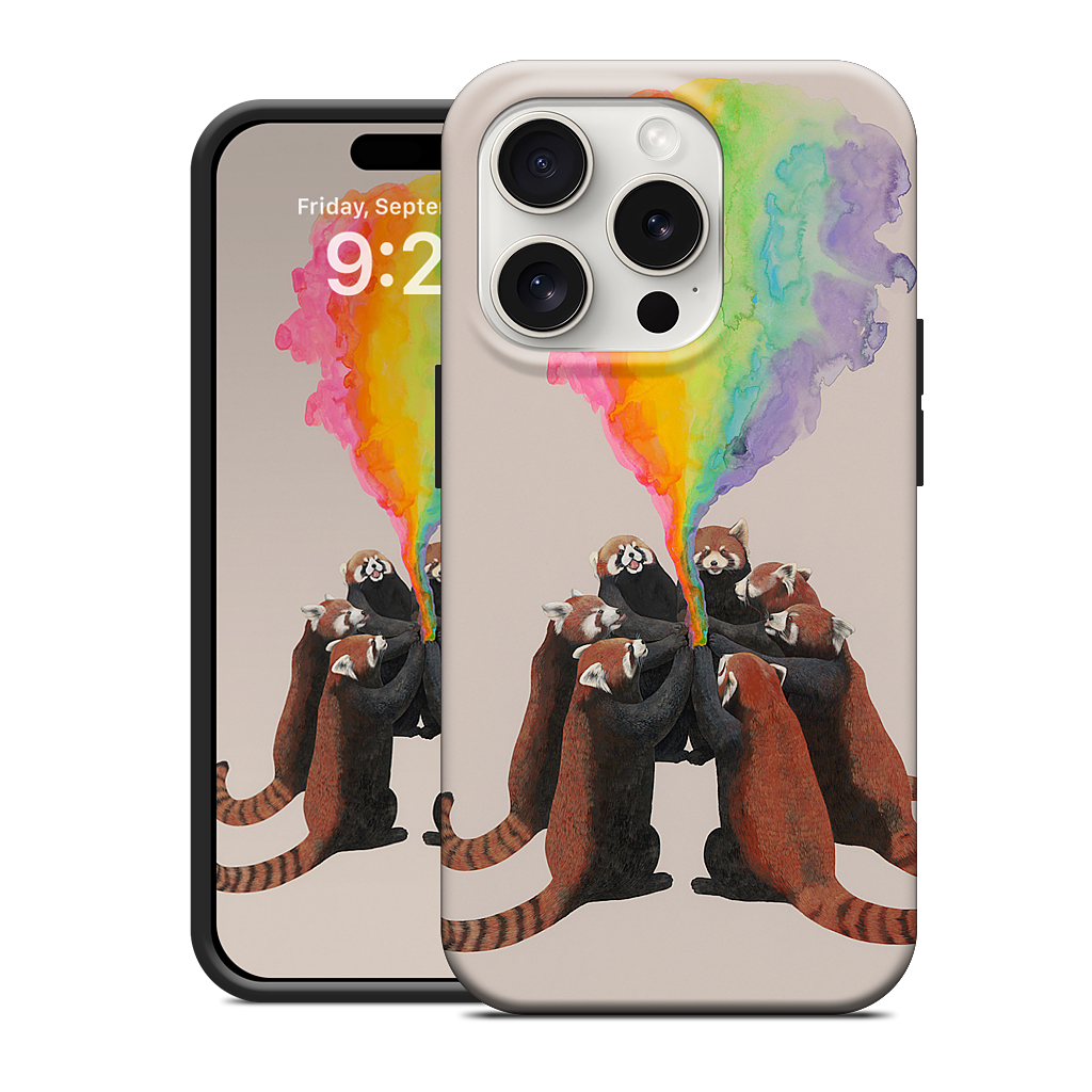 Red Pandas iPhone Case