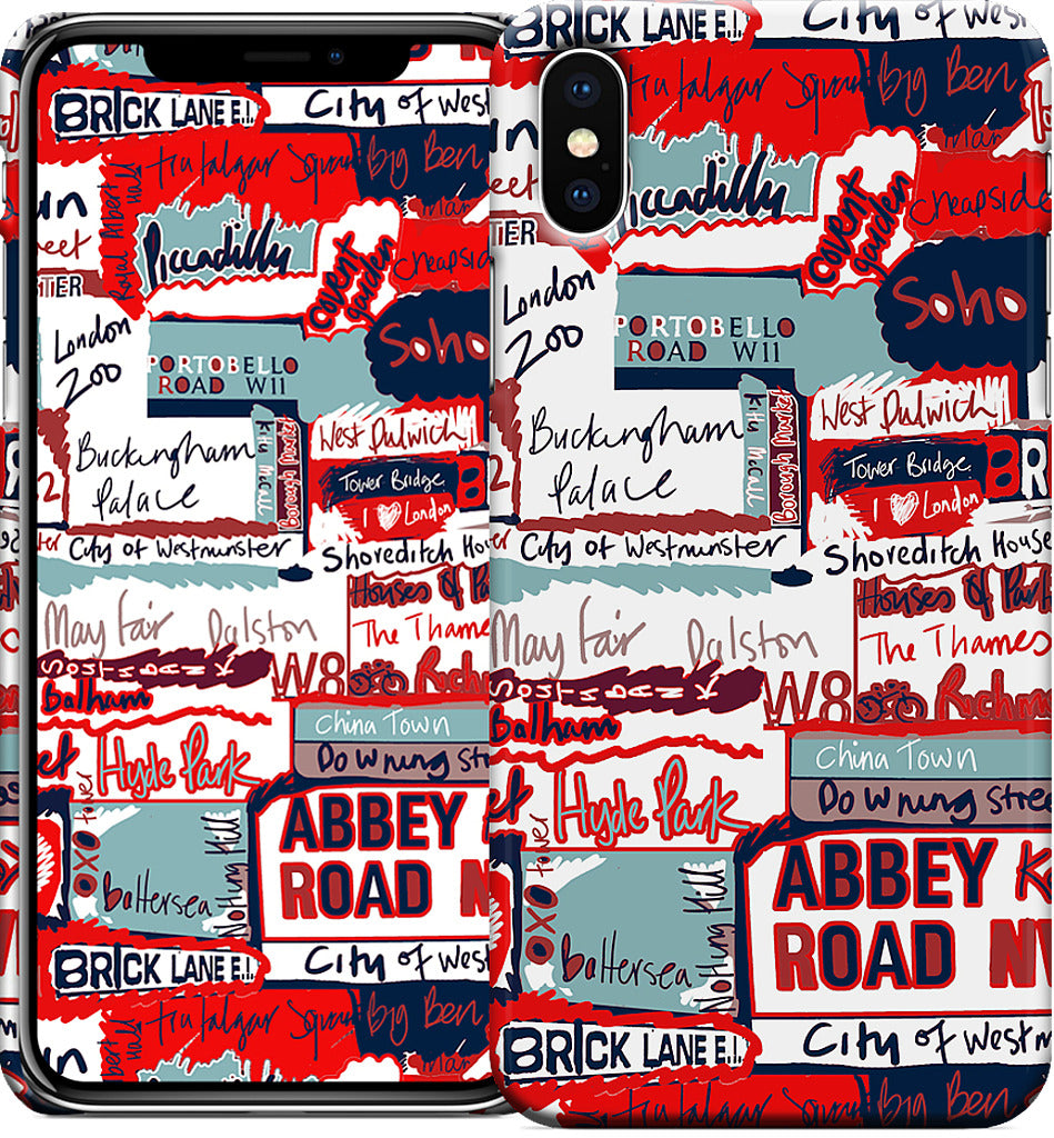 London Words iPhone Case