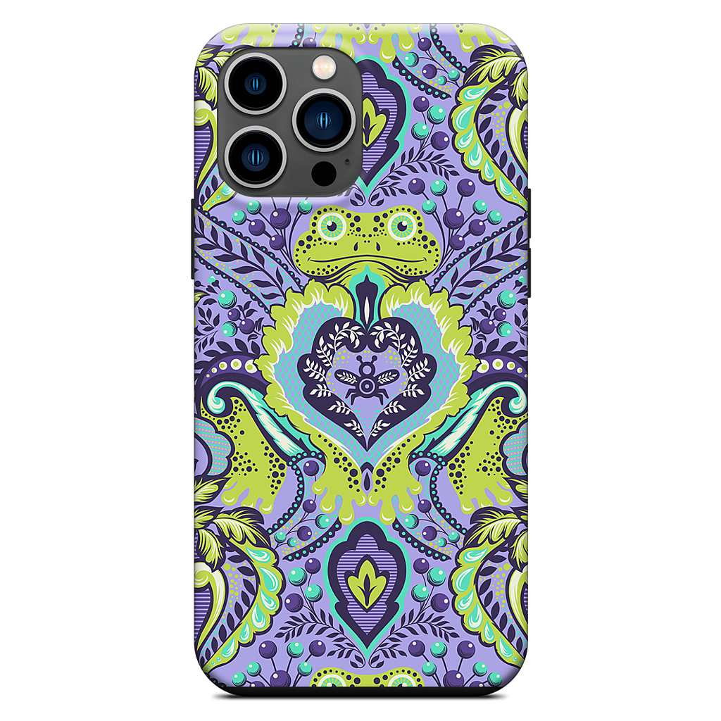 Frog Prince Orchid iPhone Case