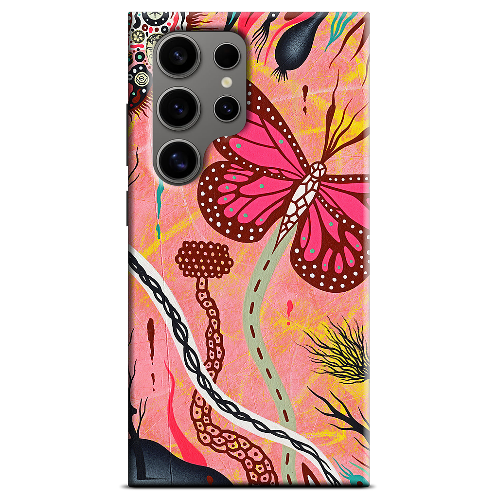 The Pink Opaque Samsung Case