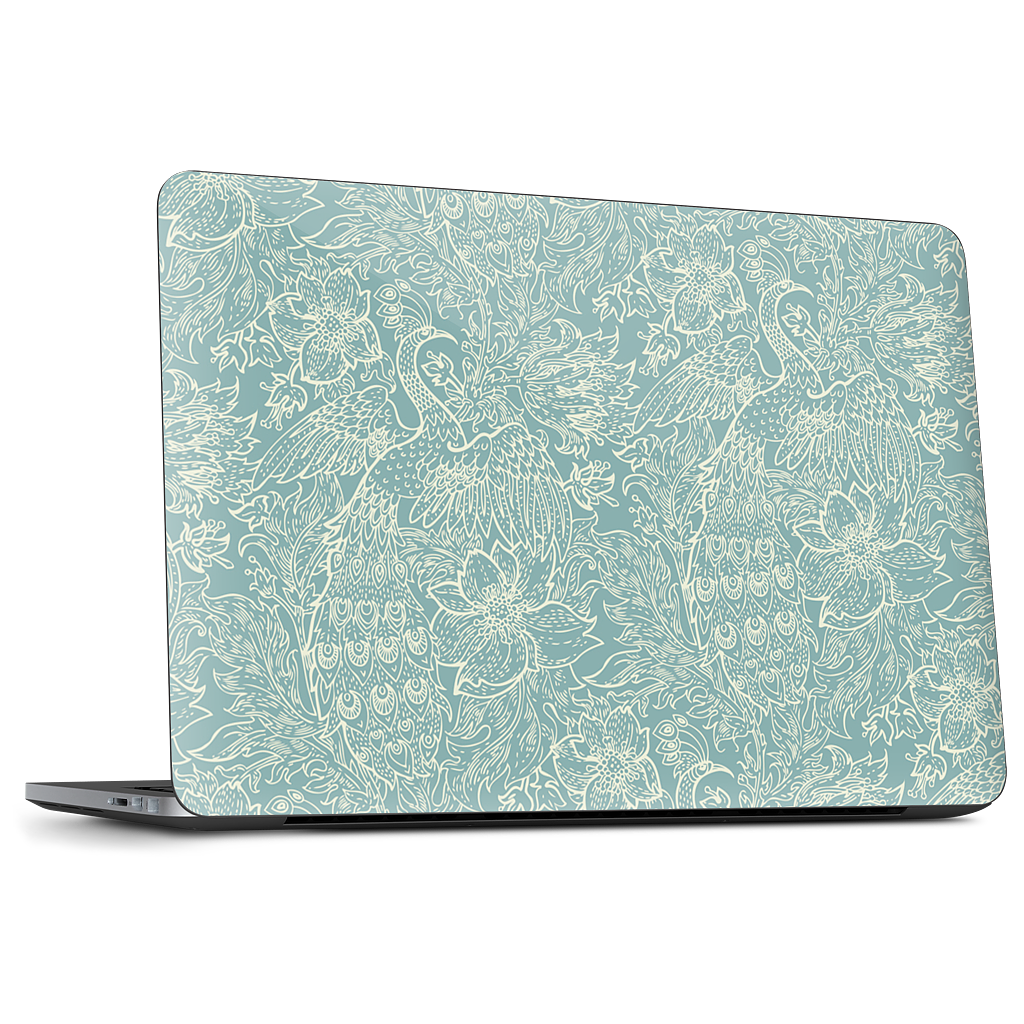 Peacock Dell Laptop Skin