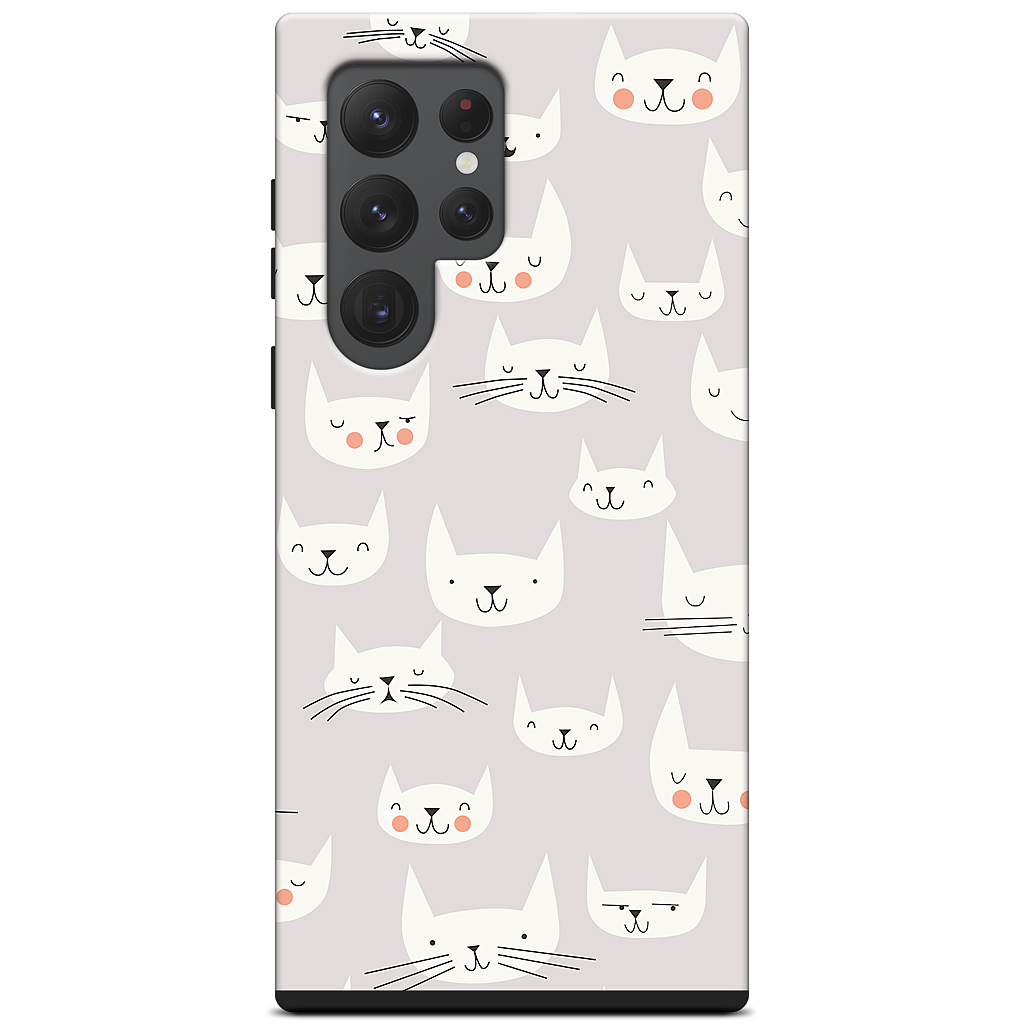 Cat Faces Samsung Case