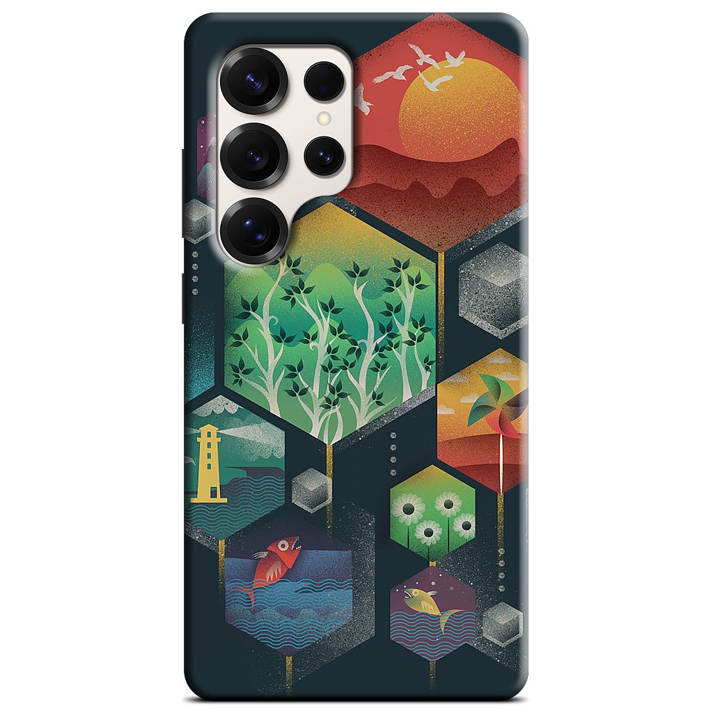 Geometrical Wonders Samsung Case