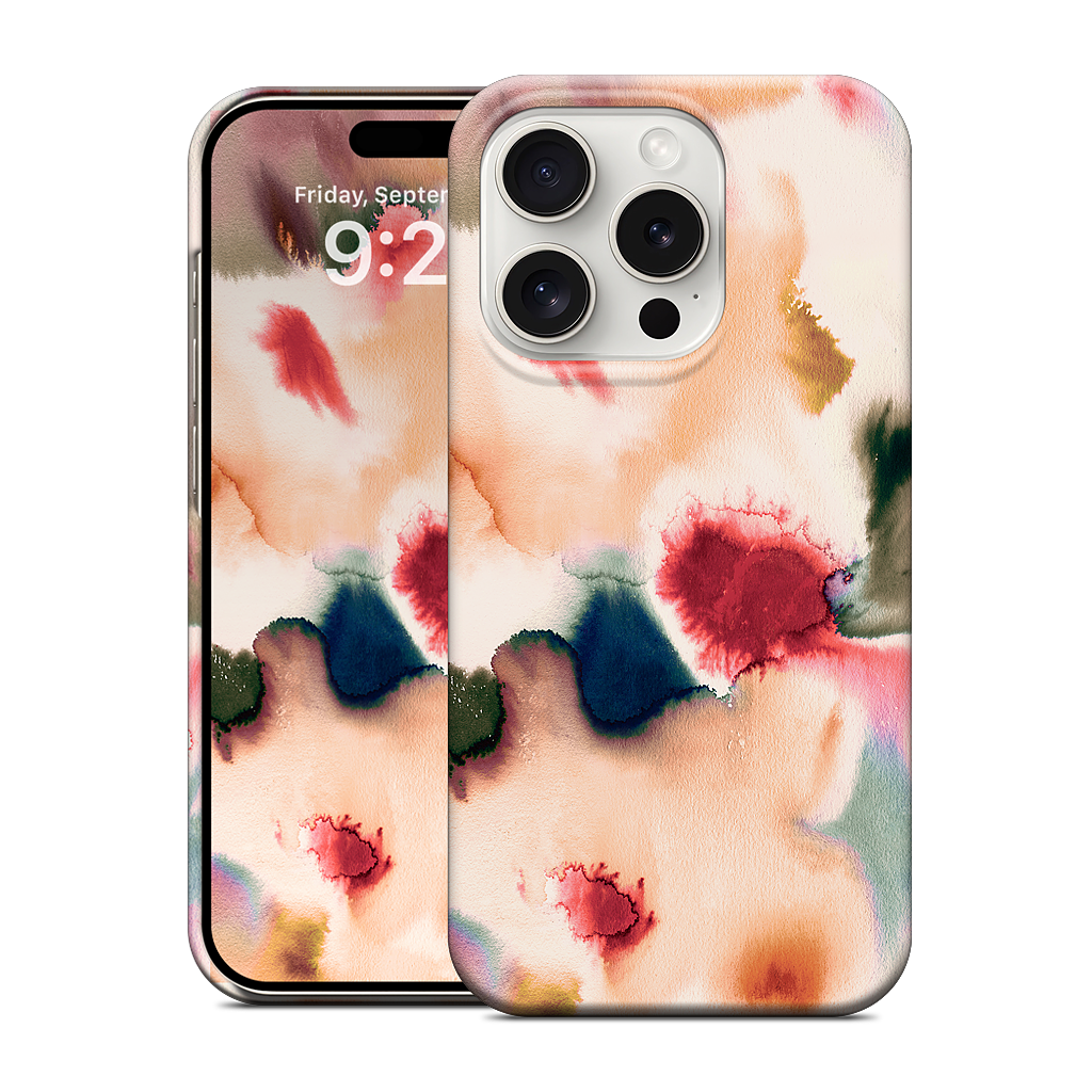 Abstract Watercolor (Mineral) iPhone Case